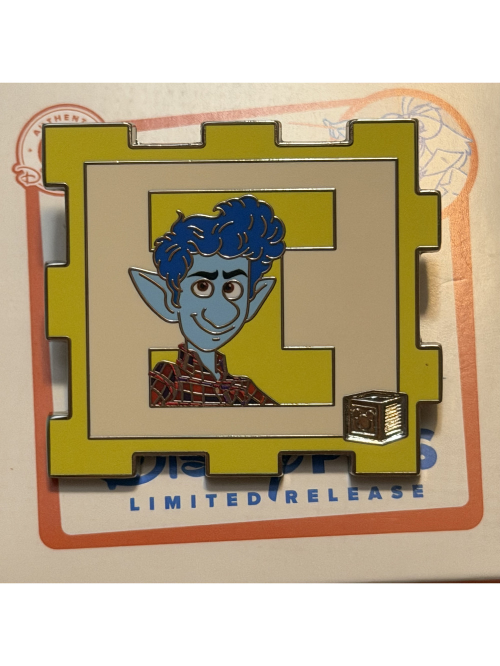 Disney Parks 2026 A-2-Z Event Alphabet Block Mystery Blind Box Pin I Ian Onward
